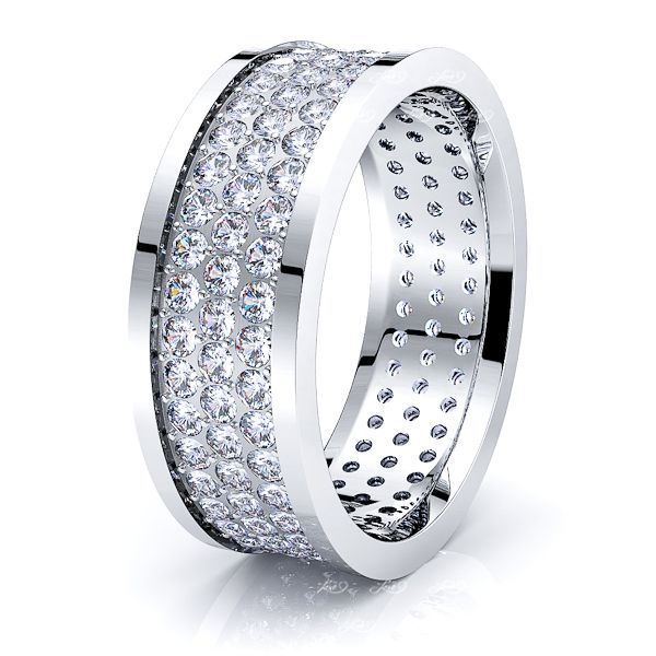 eve Mens Diamond Wedding Band