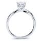 Seattle Infinity Solitaire Engagement Ring