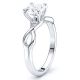 New York Infinity Solitaire Engagement Ring