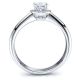 Dallas Halo Solitaire Engagement Ring