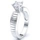 Solitaire Chicago Engagement Ring