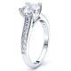 Canada Pave Set Engagement Ring
