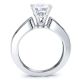 Irving Sidestone Engagement Ring