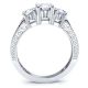 Kansas City Three Stone Engagement Ring