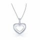 Benigna Diamond Heart Pendant