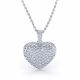 Giuliana Diamond Heart Pendant