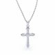 Olympe Religious Cross Diamond Pendant