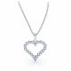 Gilaberte Diamond Heart Pendant