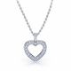 Amaline Diamond Heart Pendant