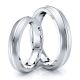 Bestseller Classic Matching 4mm His and Hers Wedding Ring Set