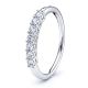 Pastora 7 Stone Share Prong Women Anniversary Wedding Ring