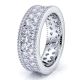 Luna Diamond Women Eternity Wedding Ring