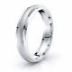 Solid Dome Step Comfort Fit Wedding Ring