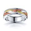 Jayce Mens Hand Braided Wedding Ring