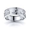 Anthony Dove Motif Religious Mens Wedding Ring