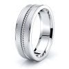 Levi Mens Hand Braided Wedding Ring