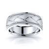 ArcherMens Hand Braided Wedding Ring