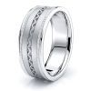 Nash Hand Woven Mens Wedding Ring