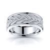 George Hand Woven Mens Wedding Ring