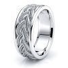 George Hand Woven Mens Wedding Ring