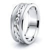 Cassius Hand Woven Mens Wedding Ring