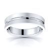 French Solid 7mm Mens Wedding Band