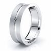 French Solid 7mm Mens Wedding Band
