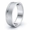 Augustine Solid 7mm Mens Wedding Ring