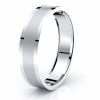 Jolie Solid 6mm Mens Wedding Ring