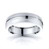 Clyde Solid 6mm Mens Wedding Ring