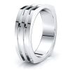 Lev Solid 7.5mm Mens Wedding Ring