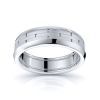 Clio Solid 7mm Mens Wedding Ring