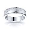 Millicent Solid 7mm Mens Wedding Ring