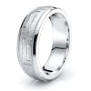 Solid 7mm Infinite Mens Wedding Ring