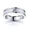Ace Solid 6mm Heart Mens Wedding Ring