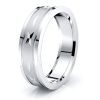 Ace Solid 6mm Heart Mens Wedding Ring