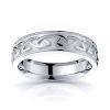 Fiona Celtic Knot Mens Wedding Ring