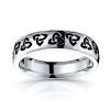 Grania Trinity Knot Mens Celtic Wedding Ring