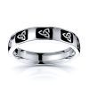 Meghan Trinty Knot Mens Celtic Wedding Ring