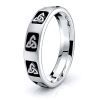 Meghan Trinty Knot Mens Celtic Wedding Ring