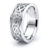 Arianrhod Celtic Heart Mens Wedding Ring