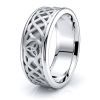 Agrona Trinity Knot Mens Celtic Wedding Ring