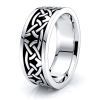 Riley Celtic Knot Mens Wedding Ring
