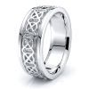Lore Celtic Knot Mens Wedding Ring