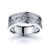 Oliver Infinity Mens Celtic Wedding Ring