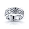 Alroy Celtic Knot Mens Wedding Ring