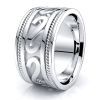 Ailsa Celtic Knot Mens Wedding Ring