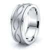 Cameron Celtic Knot Mens Wedding Ring