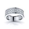 Meadow Celtic Knot Mens Wedding Band