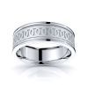 Brodie Celtic Knot Mens Wedding Ring